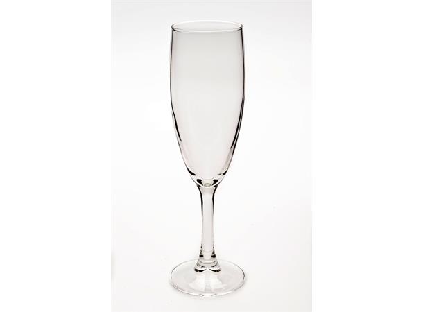 PRINCESA champagneglass 16cl Ø:50mm H:196mm 16cl - Herdet glass